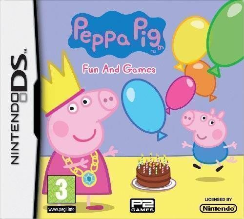 Peppa Pig - Fun And Games (Europe) Game Cover